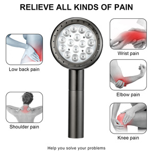 Meetu có thể sạc lại cầm tay ánh sáng đỏ Pain Relief thiết bị 680nm 880nm hồng ngoại trị liệu cụ cho tần số vô tuyến trên khuôn mặt - Product Image 3