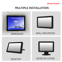 Monitor táctil personalizable de 10,1 pulgadas con respuesta rápida para aplicaciones de juegos