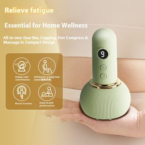 Интеллектуальный массажер для тела с функцией подогрева, антицеллюлитный, с вакуумными присосками, USB-зарядка, беспроводное дистанционное управление - Product Image 3