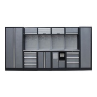 Armoires à outils modulaires robustes pour garage et réparation automobile, présentoirs OEM/ODM, armoire à outils en acier, fer JZD