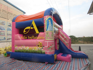 Château gonflable durable combiné de forêt de fée pour le jeu extérieur et l'amusement - Product Image 2