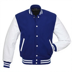 Blouson universel super chaud en laine style universitaire personnalisé, chauffant, en softshell, style baseball, hiver, respirant, écologique - Product Image 1