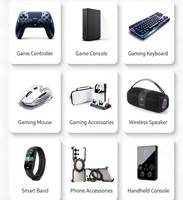 Pengontrol Game Nirkabel 2.4G Netral dengan Penerima USB untuk Seri X S Xbox One PC Getaran Ganda Multi Warna