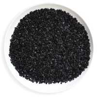 Charbon actif granulaire à base de charbon de bois pour le traitement de l'eau, granulométrie 20-40 mesh, vente en vrac de granulés