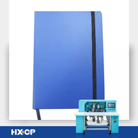 Machine de fixation de bande élastique pour ordinateur portable HX18B Dispositif semi-automatique de précision pionnier pour l'équipement de post-presse de production de papeterie