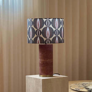 <b>Table</b> <b>Lamp</b> Marble <b>Base</b> Led Light Source E27 Bulb Switch Control Eco Friendly Bedroom Study Decorative Lighting - Product Image 5