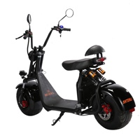 Usine X7 pour scooter à deux roues certifié Harley EEC nouvelle immatriculation européenne avant arrière large pneu amortisseur Citycoco LED IP65