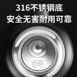 Insulated Water Bottle 316 Stainless Steel Large Capacity Vacuum Flask For Home Outdoor Camping Travel Use - Product Image 4