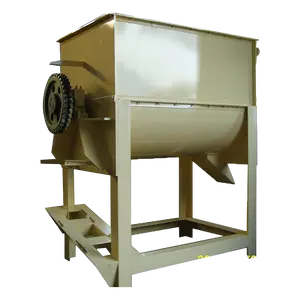 Mélangeur horizontal commercial de machine de mélangeur d'alimentation d'acier inoxydable de 100kg 250kg 500kg tout