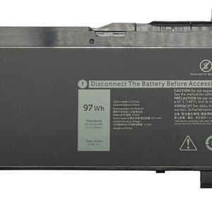 Batterie d'ordinateur portable noire 97Wh 11.4V 1FXDH en gros pour Latitude 15 5501 5511 Precision 3541 3551 01WJT0 1WJT0 en stock - Product Image 4