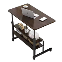 Table d'ordinateur portable réglable en hauteur, en MDF, pour la maison, support d'ordinateur, bureau, chambre à coucher, portable, pour étudiant