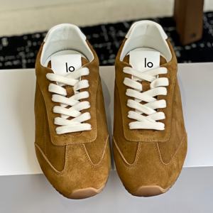 Chaussures décontractées pour femmes de haute qualité, élégantes et luxueuses, de marque, unisexes, à lacets, ALO, semelles souples, plates - Product Image 4