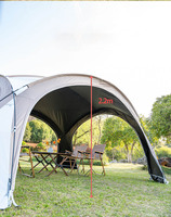 8-10 personnes grand espace pare-soleil étanche à la pluie pliant UV auvent dôme extérieur auvent chapiteau Camping Gazebo tentes