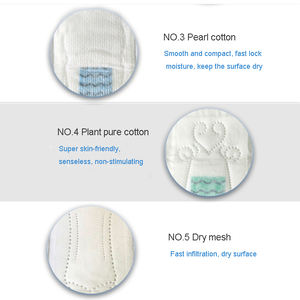 Absorventes Maternidade Descartáveis de Algodão Respirável com Asa para Uso Diurno, Alta Absorção e Proteção contra Vazamentos, Fabricante de Fujian - Product Image 5