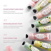 Populaire natuurlijke biologische fruit anti-aging hydraterende handcrème met natuurlijke extracten, mini biologische handcrème voor droge huid