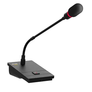 Micrófono de conferencia de cuello de cisne digital, Unidad de delegado, sistema de micrófono de conferencia con cable, proveedor de micrófono de sala de conferencias inalámbrico - Product Image 1