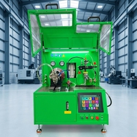 Banco de Pruebas Common Rail CR217S de Dimensiones Compactas con Patas Antivibración y Reporte PDF Imprimible para Talleres de Reparación de Motores Diésel Pequeños