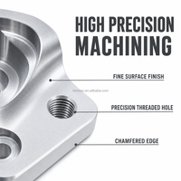Pièces usinées CNC 5 axes sur mesure en aluminium 7075, titane, Inconel 718 pour l'aérospatiale
