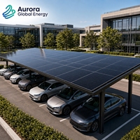 Panneau solaire monocristallin haute efficacité 660W, module PV demi-cellule certifié TUV, sûr pour les fermes solaires commerciales à grande échelle