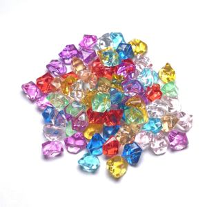 Разноцветные акриловые хрустальные ледяные камни, пластиковые камни, камни, горный хрусталь, ваза, наполнители, Свадебный дисплей, Набор для изготовления масленки для девочек - Product Image 2