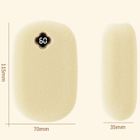 Chauffe-mains portable USB rechargeable 6000 mAh et 10000 mAh avec fonction d'éclairage et batterie externe de poche pour utilisation en extérieur et en voiture