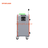 Unité de nettoyage laser portable pour valises, conception à fibre pulsée 200W, outil manuel pour le traitement de la rouille et le décapage de revêtements métalliques