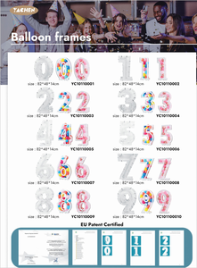 Yachen bebè <span class=keywords><strong>di</strong></span> grandi dimensioni con lettere riempibili a mosaico con telaio a palloncino con numeri personalizzati scatola <span class=keywords><strong>per</strong></span> decorazioni <span class=keywords><strong>per</strong></span> <span class=keywords><strong>feste</strong></span> <span class=keywords><strong>di</strong></span> nozze <span class=keywords><strong>di</strong></span> <span class=keywords><strong>compleanno</strong></span> - Product Image 5