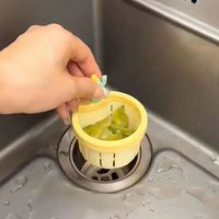 Panier de filtration breveté en forme de cactus pour évier, panier de vidange créatif pour cuisine domestique, filtre à résidus, empêche l'obstruction, les odeurs et les insectes
