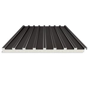 Panel de Techo de Espuma de Poliuretano y Aluminio, Panel Sándwich para Techos, <span class=keywords><strong>Teja</strong></span> para Edificios de Hoteles y Cobertizos - Product Image 1