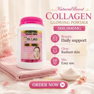 NaturalBoost คอลลาเจนเปปไทด์ผงเข้มข้นสูง อาหารเสริมเพื่อความงาม บำรุงผิวให้เปล่งปลั่ง คอลลาเจนไฮโดรไลซ์ รับผลิตแบบ OEM - Product Image 6