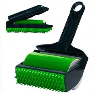 Dépoussiéreur manuel lavable double usage pour animaux domestiques et maison, collecteur de poils lavable - Product Image 1