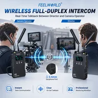 Pour WT1H 4K : Transmission vidéo sans fil double, faible latence, interphone full duplex, streaming en direct, surveillance via application (Chine continentale)