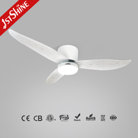 Ventilador de Techo LED 1stshine, Diseño de Gran Venta, 52 Pulgadas, Ventilador de Techo con Iluminación LED