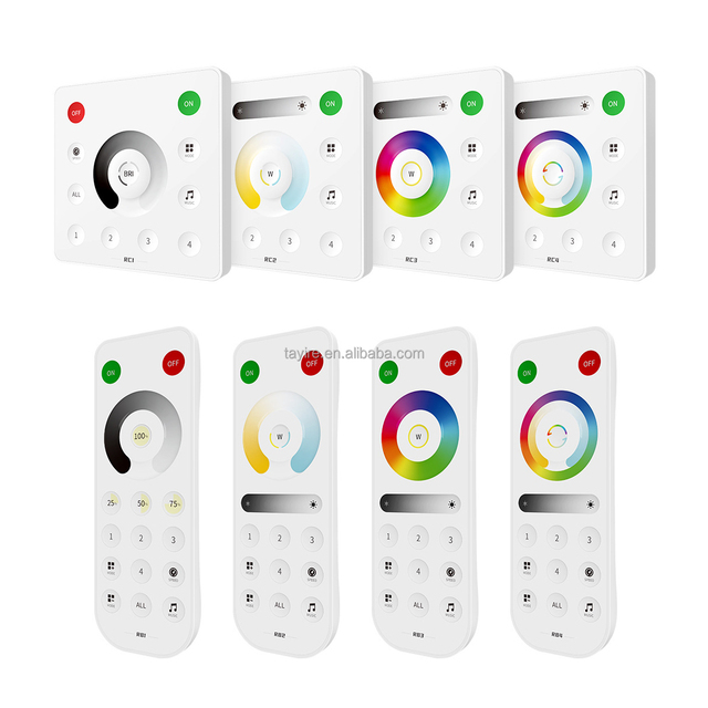 Led Remote Control and Touch Panel for Strip Single CCT RGB RGBW RGBCCT SP631E SP632E SP633E SP634E SP635E PWM Led Controller