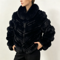 Manteau en fourrure de renard véritable réversible pour femme, très vendu au Brésil, veste en fourrure de lapin véritable double face, veste en fourrure moelleuse et chaude pour l'hiver