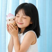 Fabricant OEM de Peluches Personnalisées, Souvenirs en Peluche, Thème Thé au Lait et Crème Glacée, Mini Version Personnalisée, Porte-clés Mignon, Pendentif Unisexe