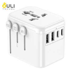 Prise AU US UK <span class=keywords><strong>EU</strong></span> adaptateur de voyage universel voyage chargeur pas cher adaptateur de prise avec adaptateur USB et type-c chargeur USB électrique - Product Image 1