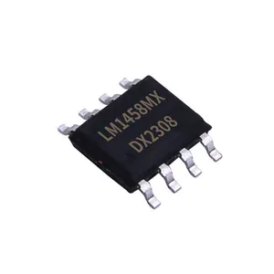 LM1458MX Universal Op Amp IC Chip SMD SOP8 Microcontroller Chip Operational Amplifiers