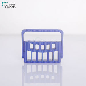 Soporte para Fresas Dentales y Limas Endodónticas, Bandeja Organizadora para Esterilización y Desinfección de Fresas de Odontología, 12 Orificios - Product Image 3