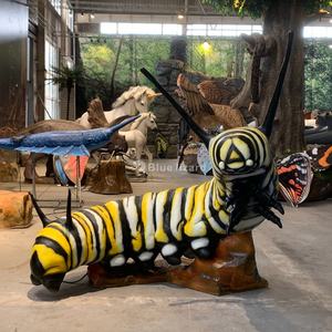Modèle d'insecte animatronique hautement réaliste : <span class=keywords><strong>chenille</strong></span> <span class=keywords><strong>monarque</strong></span> à vendre - Product Image 2