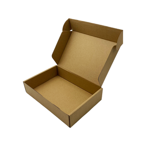 กล่องขนส่งแบบกำหนดเองพร้อมโลโก้สำหรับบรรจุภัณฑ์ของขวัญ กล่องบราวนี่ กล่องไปรษณีย์สำหรับเสื้อผ้า และกล่องกระดาษคราฟท์แข็งแรงทนทาน - Product Image 3