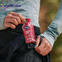 Sachets Plats Imprimés sur Mesure Thermoscellables en Forme de Bouteille pour Liquides, Boissons, Échantillons, Miel et Gels Énergétiques