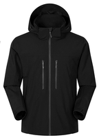 Veste Hardshell Multi-Poches Ivoire, Blanche Cassée, Imperméable avec Capuche et 4 Poches Zippées Noires Scellées, Personnalisable en Gros