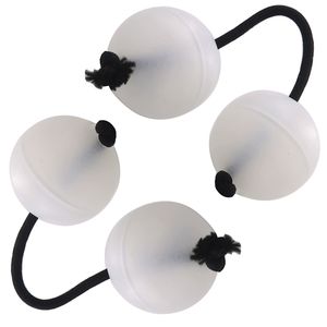 Maracas à <span class=keywords><strong>double</strong></span> boule colorées Orff Percussion Rhythm Shakers pour accompagnement de djembé, cajon, groupe, boules de sable - Product Image 4