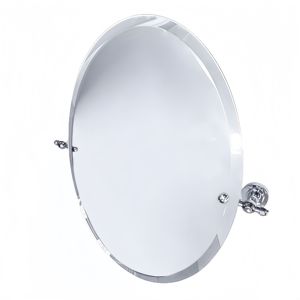 Chrome Brass Classic Wall-Mounted Explosion-Proof Oval Bedroom Shaving <b>Shower</b> Eco-Friendly Frameless Minimalist Graphic Design - Product Image 3