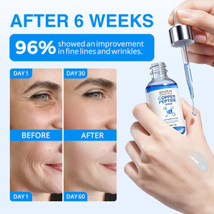 세푸둔 60ml 페이셜 스킨케어 퍼밍 하이드레이트 강력한 구리 펩타이드 세럼 (히알루론산 함유) 주름 개선 - Product Image 5