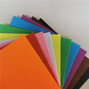 Fieltro de poliéster no tejido de 2mm y 3mm de grosor, con base de clip <span class=keywords><strong>BB</strong></span> de gota de agua, materia prima para accesorios de cabello hechos a mano - Product Image 1