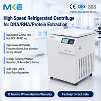 Centrifugeuse de biochimie haute vitesse sur pied, réfrigérée, pour l'extraction d'ADN/ARN/protéines