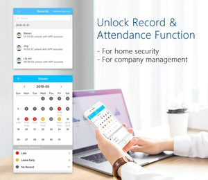 Application TTLOCK, serrure intelligente pour la maison, serrure à empreintes digitales et à mot de passe, solution pratique pour la verrouillage des portes d'appartement - Product Image 6
