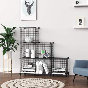 Полка для хранения одежды «сделай сам», полки для одежды, шкаф, книжная полка, проволочная сетка, кубический шкаф - Product Image 3